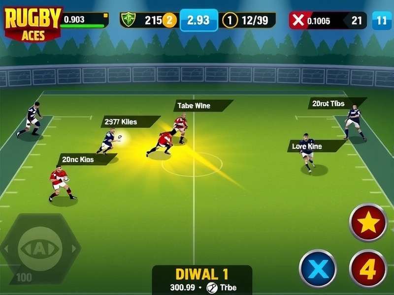 Rugby Aces Titanium Diwali event showcasing festive visuals